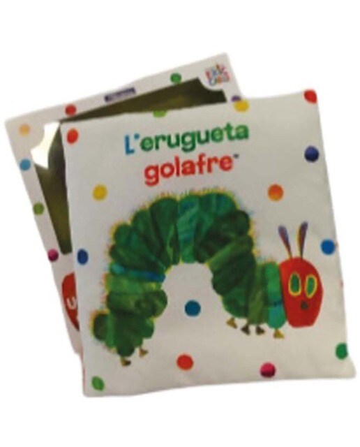 Imagem 0 de L'erugueta golafre. Un llibre de tela per abraçar (Col·lecció Eric Carle): Un llibre de tela sensorial per llegir, jugar, mossegar i divertir-se