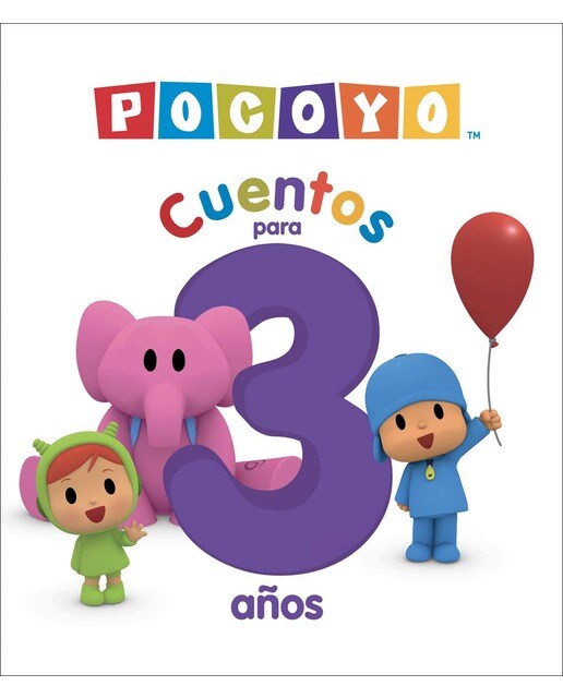Pocoyó. Recopilatorio de cuentos - Cuentos para 3 años (5 cuentos) (Capa dura) 1