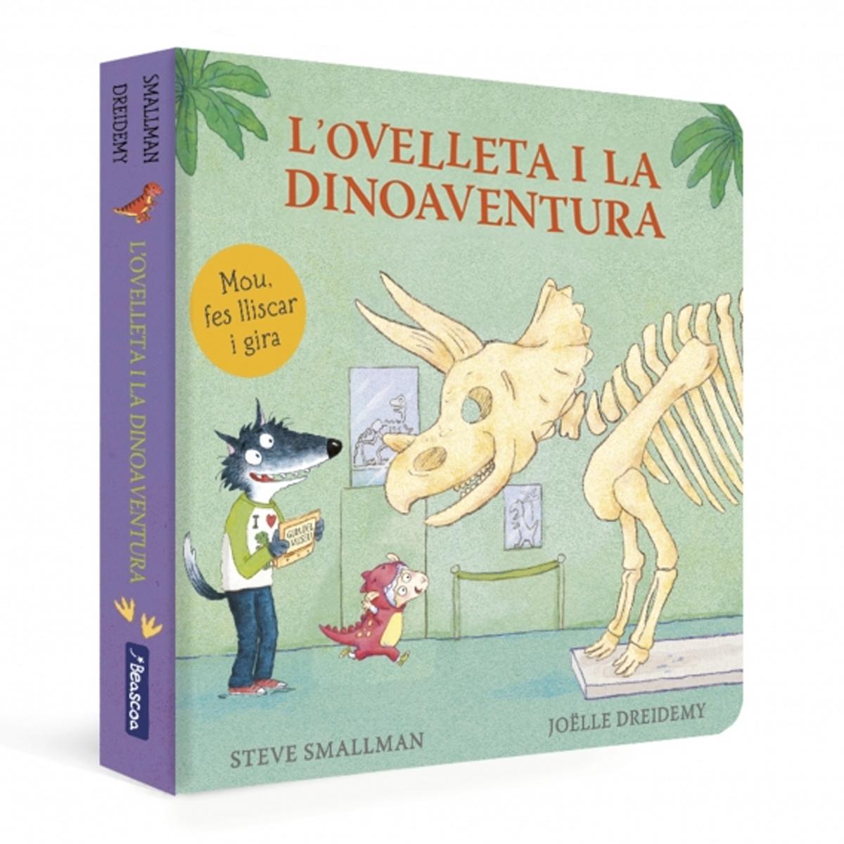 L'ovelleta i la dinoaventura (L'ovelleta que va venir a sopar. Llibre de cartró amb mecanismes) 1