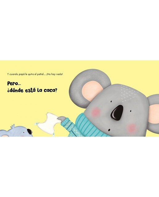Pero... ¿dónde está la caca?: Un cuento con solapas para pasar del pañal al orinal (Capa dura) 3