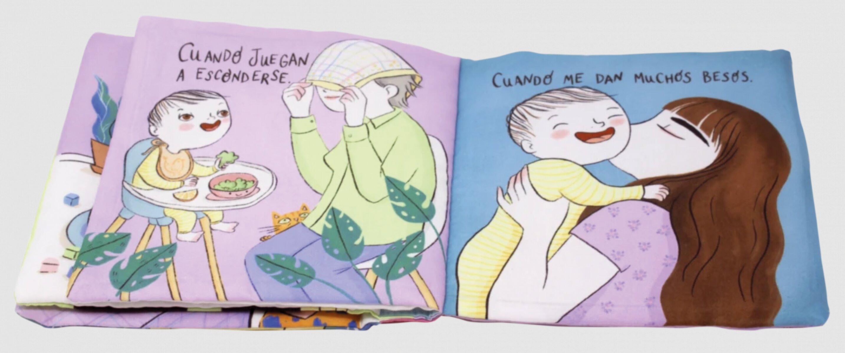 ¿Dónde está la risa? Libro de tela 3