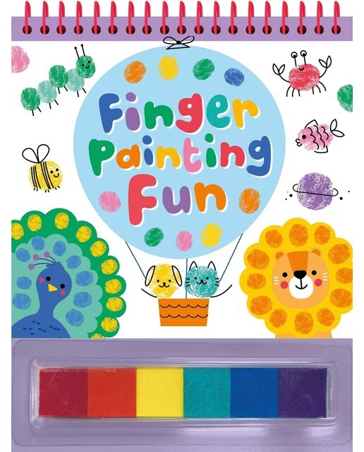 Finger painting fun 1