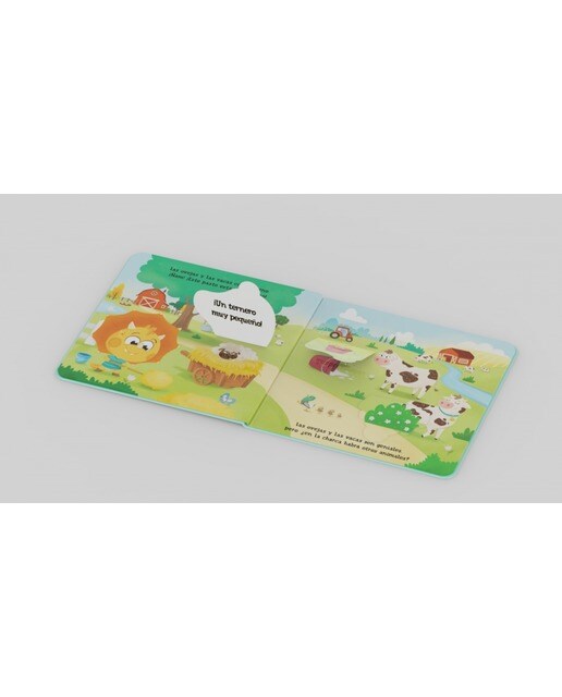 Dino-Dino Dinosaurio descubre la granja (Dino-Dino Dinosaurio): Libro de cartón con solapas para niños y niñas de 0 a 3 años 5