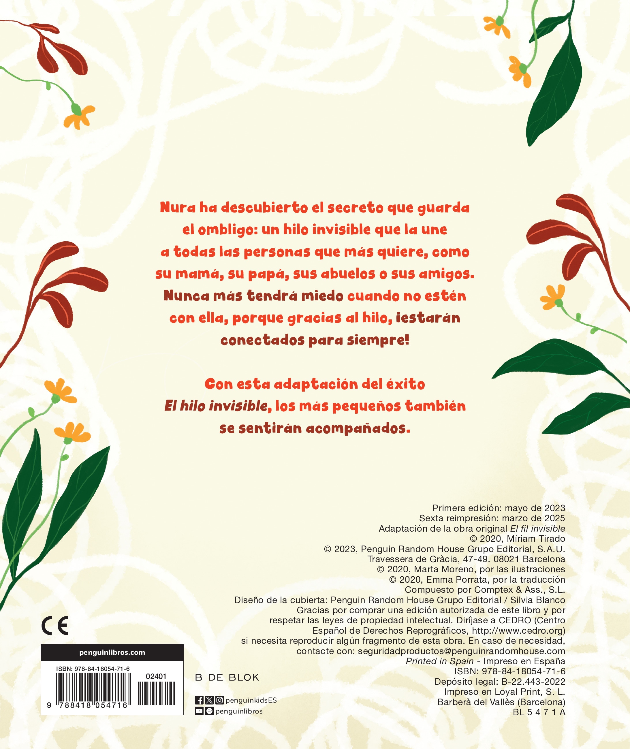 El hilo invisible (libro de cartón): Un cuento sobre los vínculos que nos unen 2