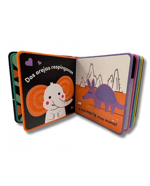 Cuentos blanditos - ¡Cuenta con los dedos!: Cuentos sensoriales con texturas para bebés de 0 a 3 años 2