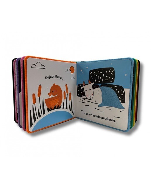 Cuentos blanditos - ¡Todos a dormir!: Cuentos sensoriales con texturas para bebés de 0 a 3 años 2