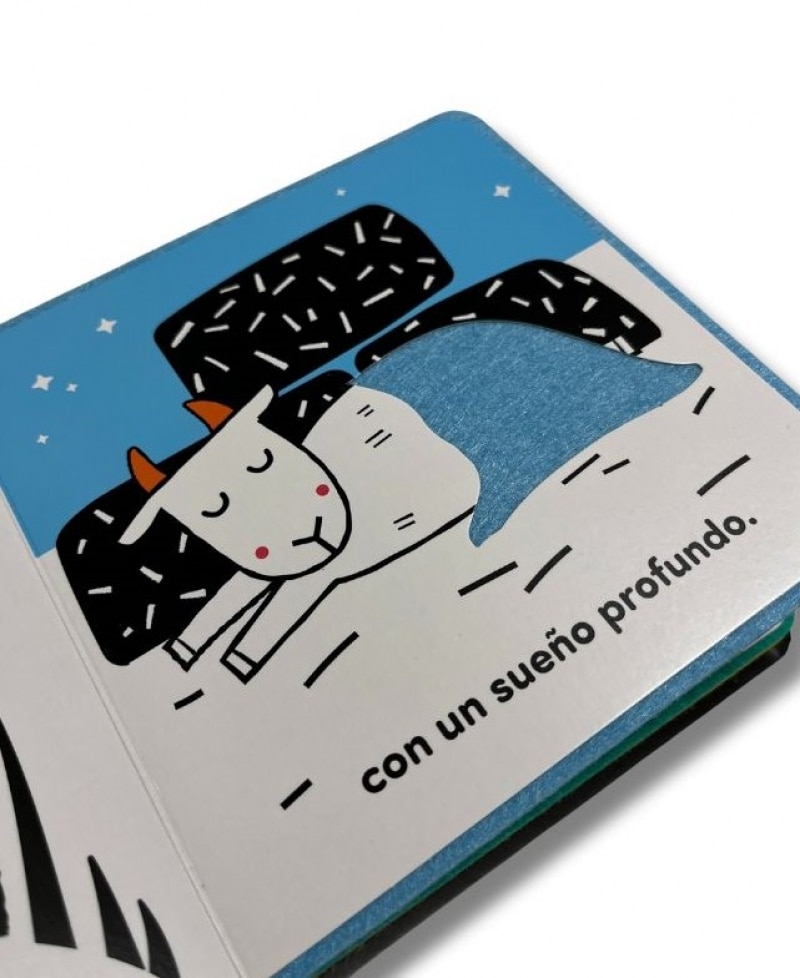Cuentos blanditos - ¡Todos a dormir!: Cuentos sensoriales con texturas para bebés de 0 a 3 años 4
