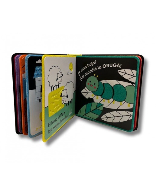 Cuentos blanditos - ¡Vamos a comer!: Cuentos sensoriales con texturas para bebés de 0 a 3 años 2