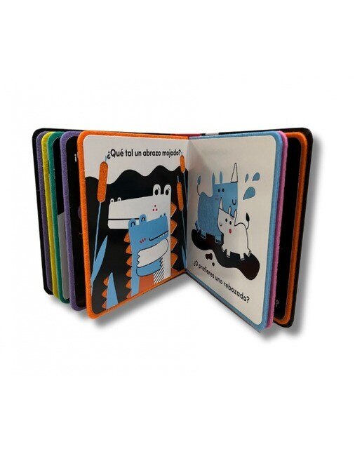 Cuentos blanditos - ¿Quieres un abrazo?: Cuentos sensoriales con texturas para bebés de 0 a 3 años 3