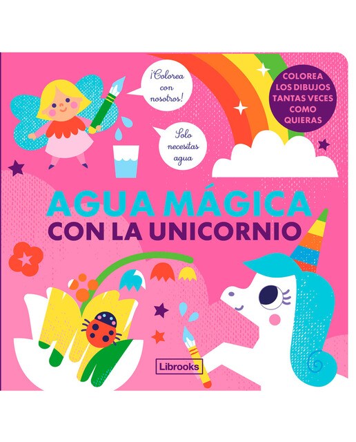 Agua mágica con la Unicornio (Capa dura) 1