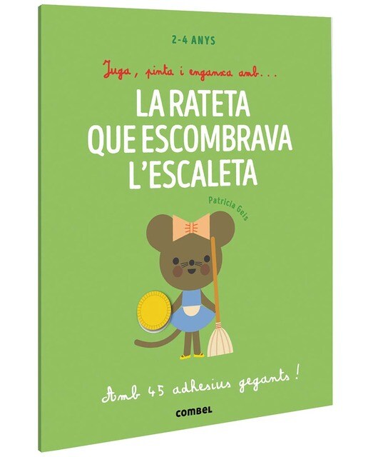 Imagem 0 de Juga, pinta i enganxa amb? La rateta que escombrava l'escaleta