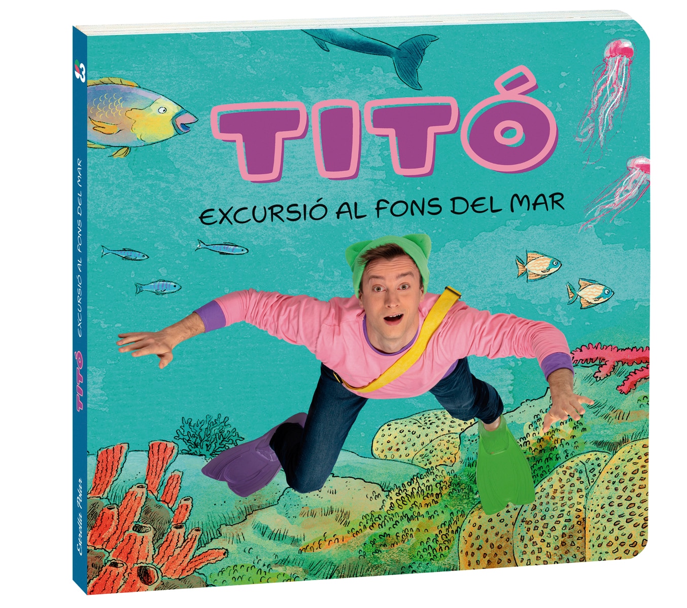 Titó. Excursió al fons del mar: Llibre de cartró amb solapes 4