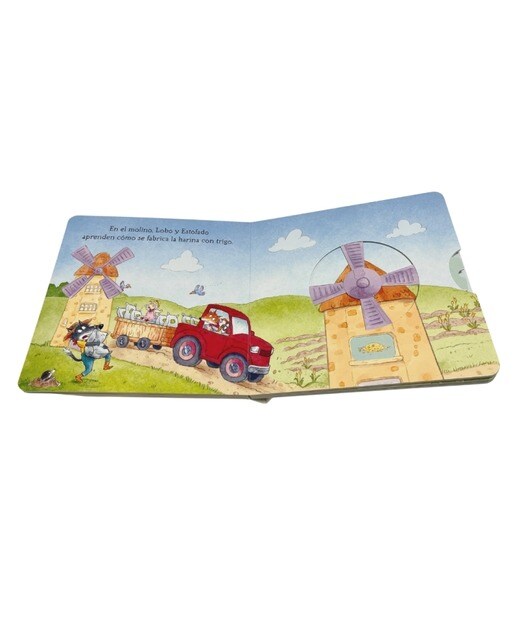 L'ovelleta va a la granja (L'ovelleta que va venir a sopar. Llibre de cartró amb mecanismes) 2