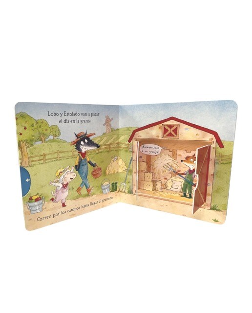 L'ovelleta va a la granja (L'ovelleta que va venir a sopar. Llibre de cartró amb mecanismes) 5