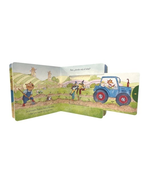 L'ovelleta va a la granja (L'ovelleta que va venir a sopar. Llibre de cartró amb mecanismes) 6