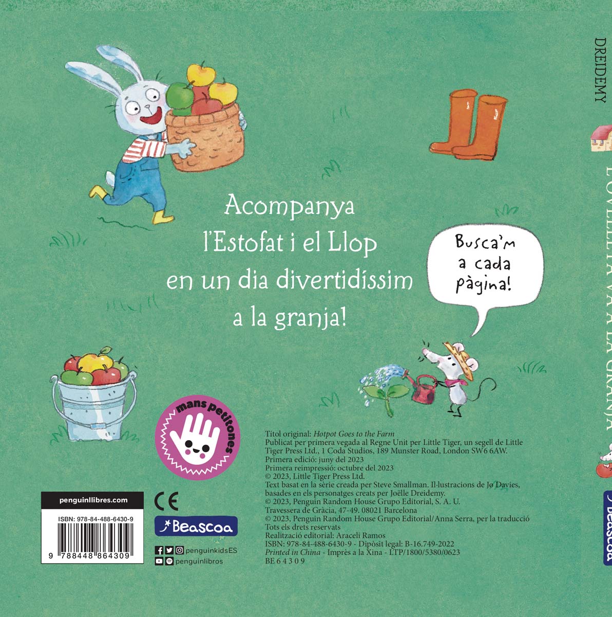 L'ovelleta va a la granja (L'ovelleta que va venir a sopar. Llibre de cartró amb mecanismes) 7