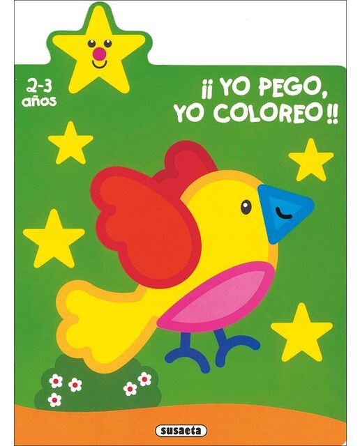 ¡Yo pego, yo coloreo! 2-3 años 1
