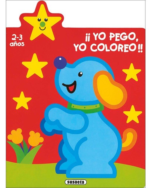 ¡Yo pego, yo coloreo! 2-3 años 1