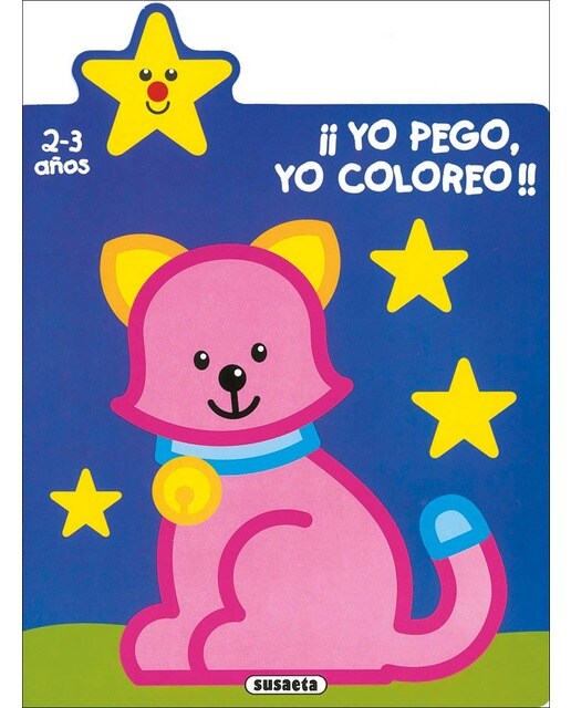 ¡Yo pego, yo coloreo! 2-3 años 1