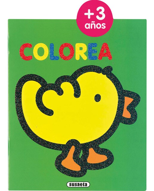 Colorea por edades 3 años 1