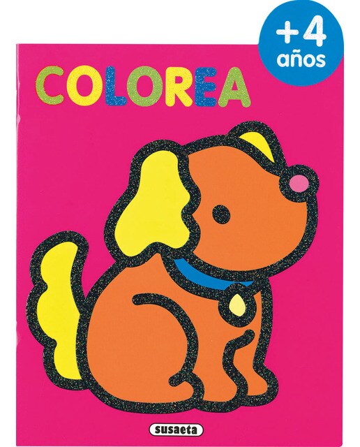 Colorea por edades 4 años 1