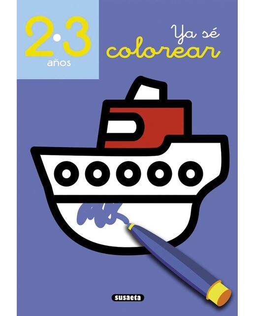 Ya sé colorear 2-3 años 1