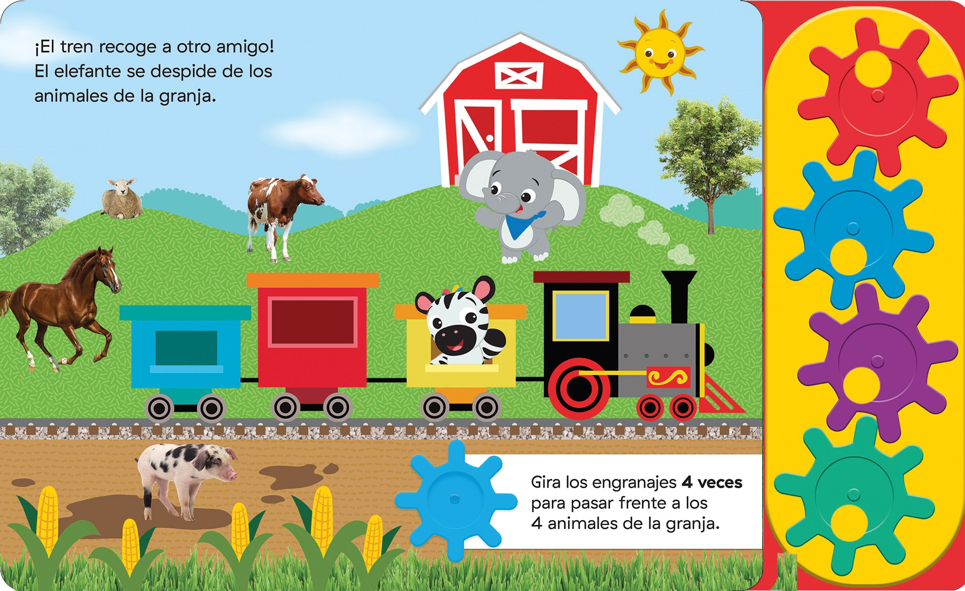 VAMOS A VIAJAR EN TREN BABY EINSTEIN (Capa dura) 3