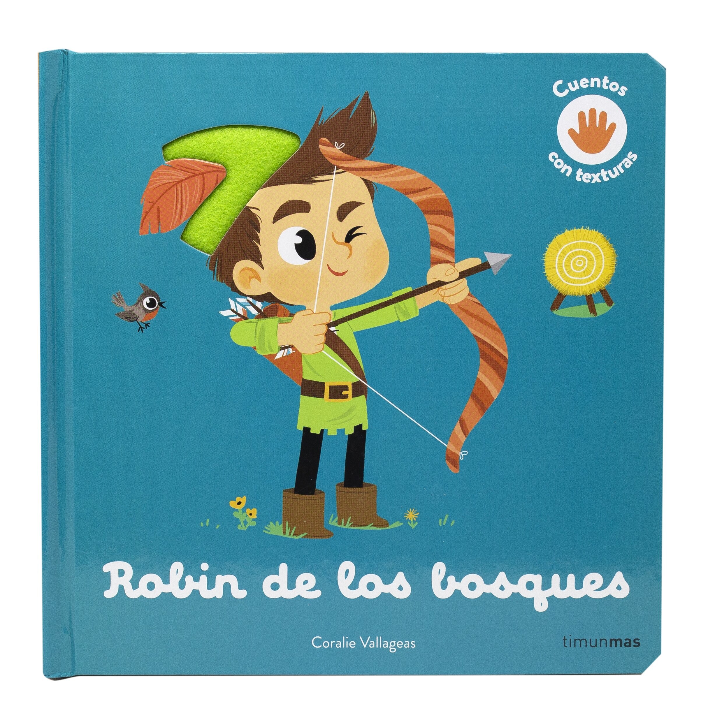 Robin de los bosques. Cuento con texturas 4