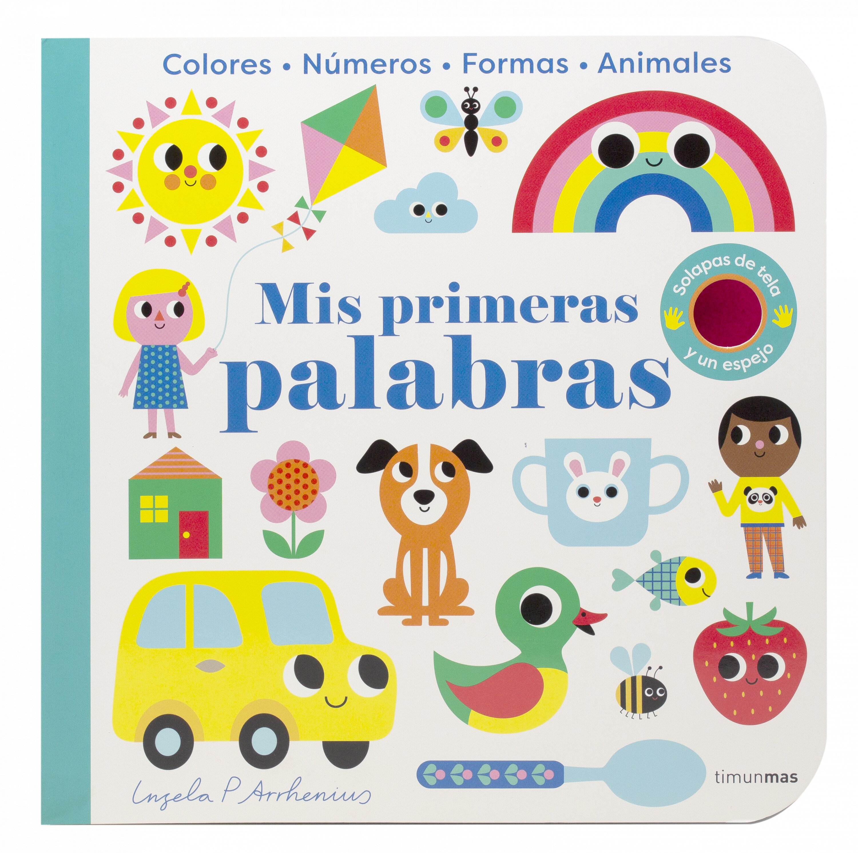 Mis primeras palabras. Con solapas de tela y un espejo 5