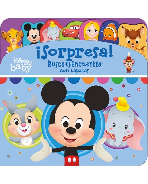 Imagem 0 de SORPRESA. BUSCA Y ENCUENTRA CON TAPITAS DISNEY BABY LAF LF