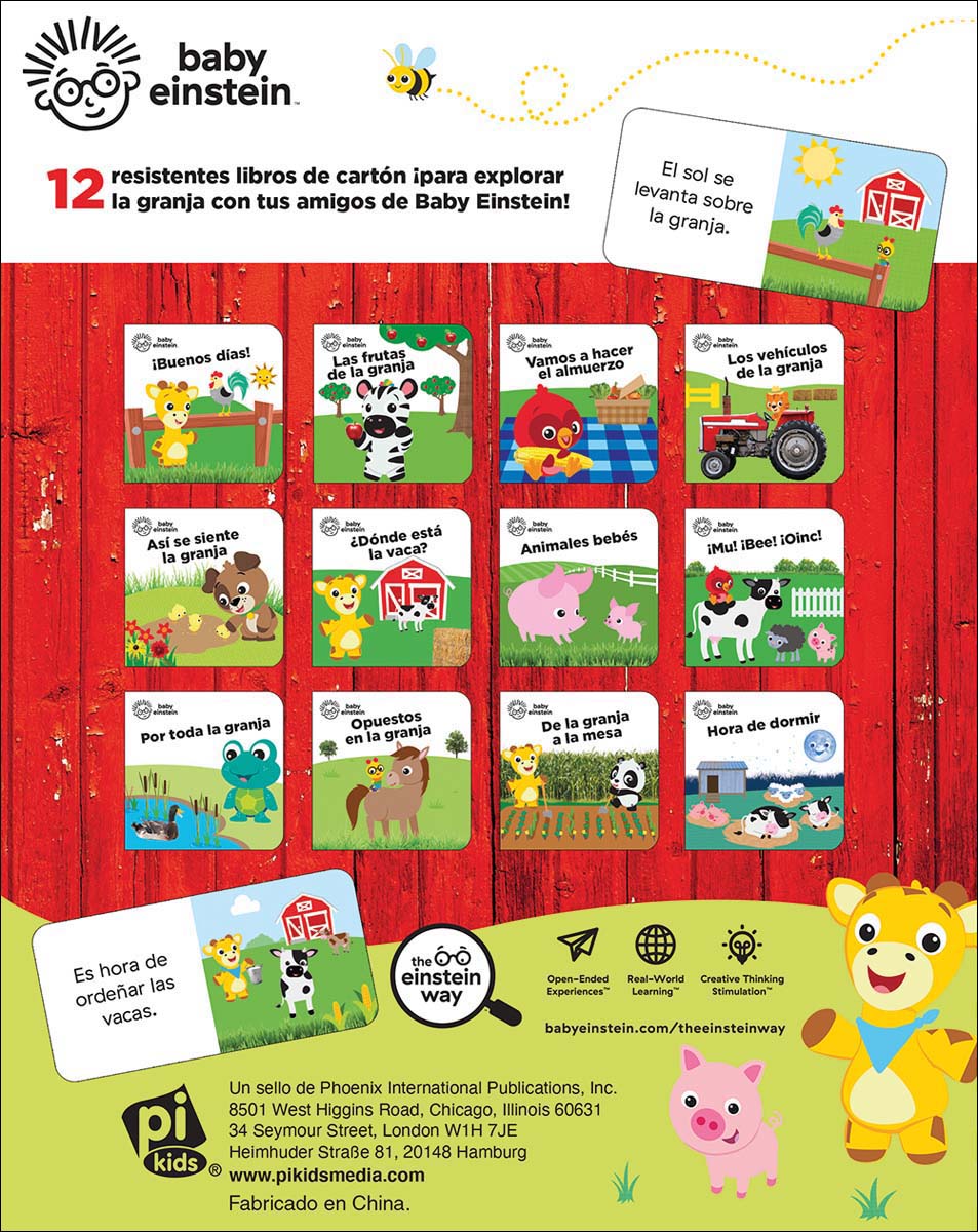 MI PRIMERA LIBRER?A BABY EINSTEIN. AMIGOS DE LA GRANJA. M1L 2