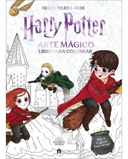 Harry Potter. Arte mágico: Libro para colorear (Capa mole) 1