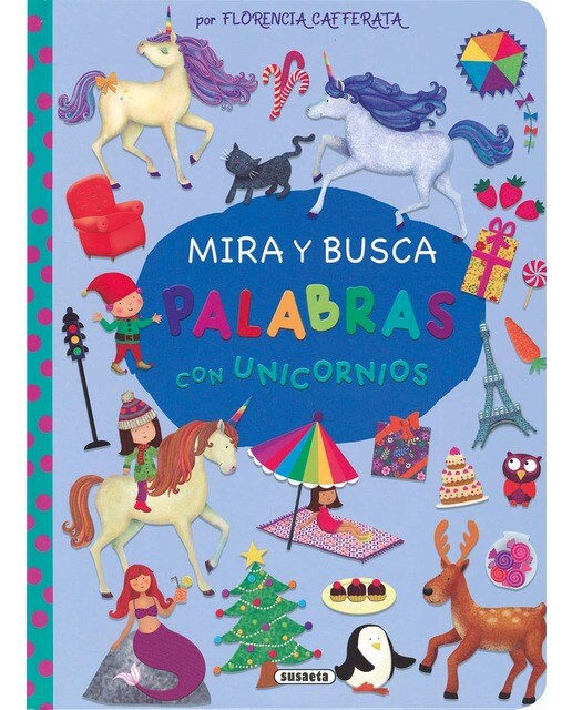 Mira y busca palabras con unicornios 1