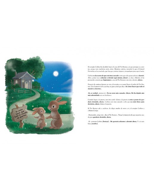El conejito que quiere dormirse: Un nuevo método para ayudar a los niños a dormir (Capa dura) 5