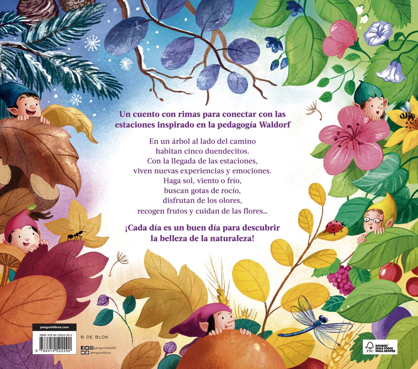 La magia de las estaciones (Cuentos Waldorf con rimas): Un cuento Waldorf con rimas (Capa dura) 5