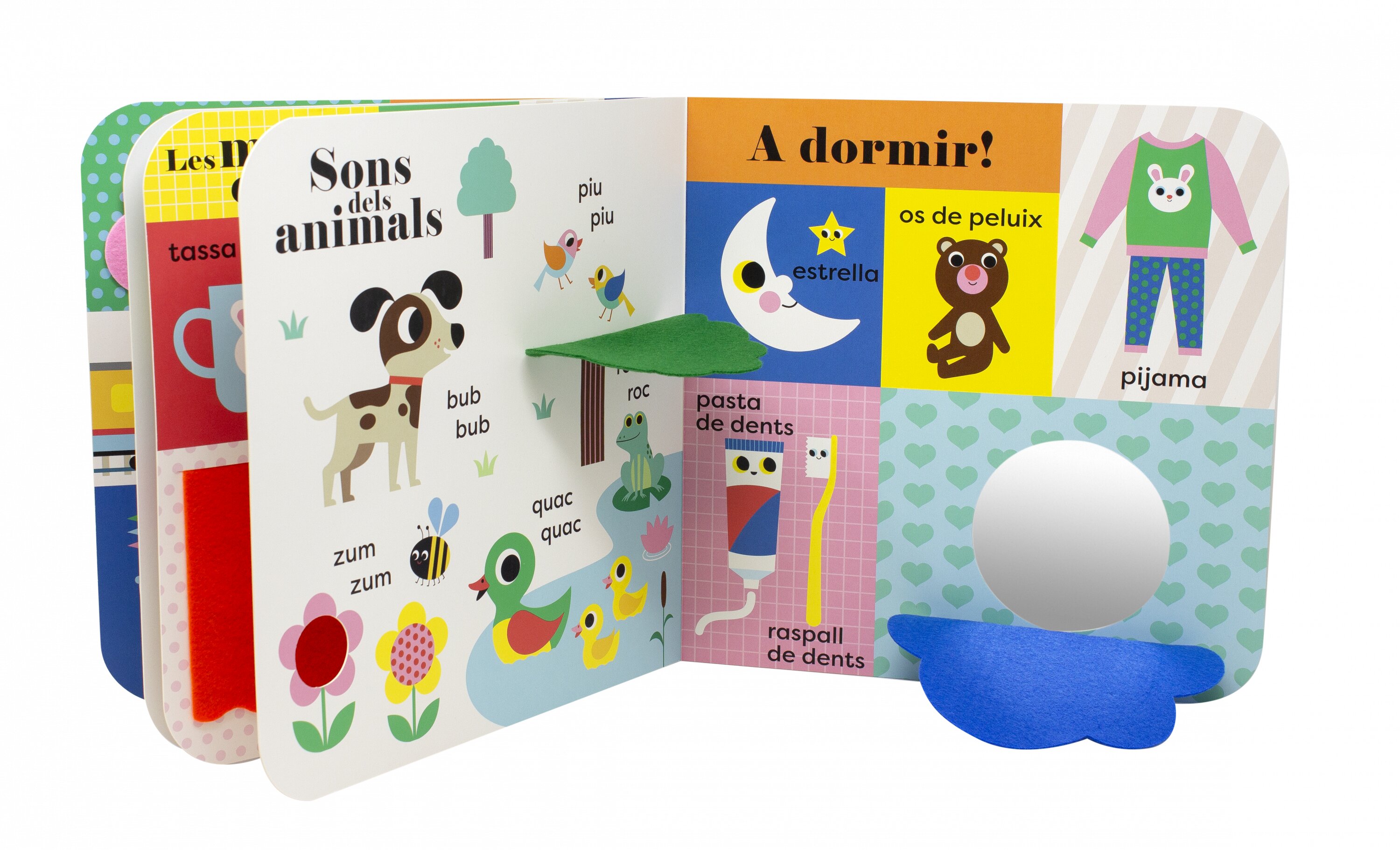 Les meves primeres paraules. Amb solapes de roba i un mirall 2