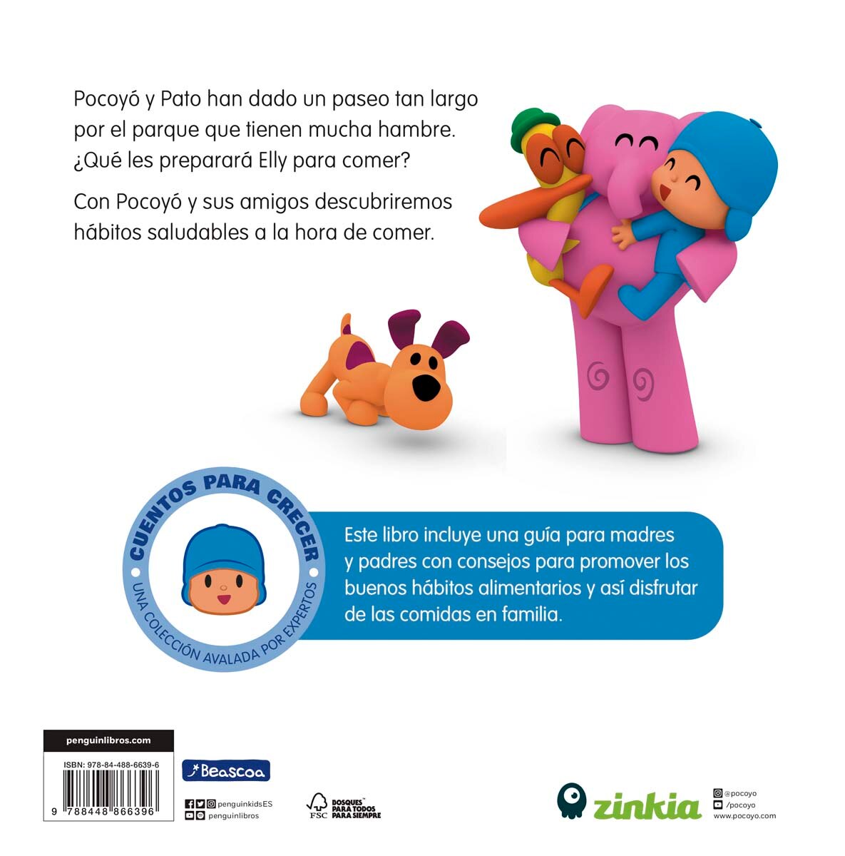 Pocoyó. Un cuento - Cuentos para crecer: A comer (Capa dura) 3
