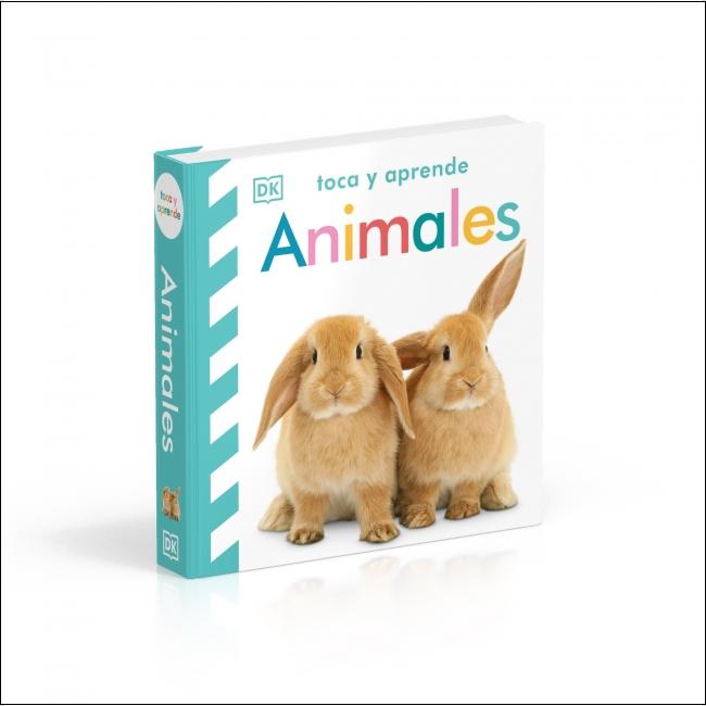 Toca y aprende - Animales: Libro con texturas 1