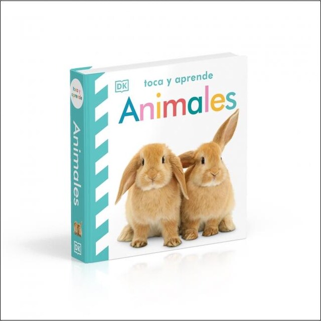 Toca y aprende - Animales: Libro con texturas
