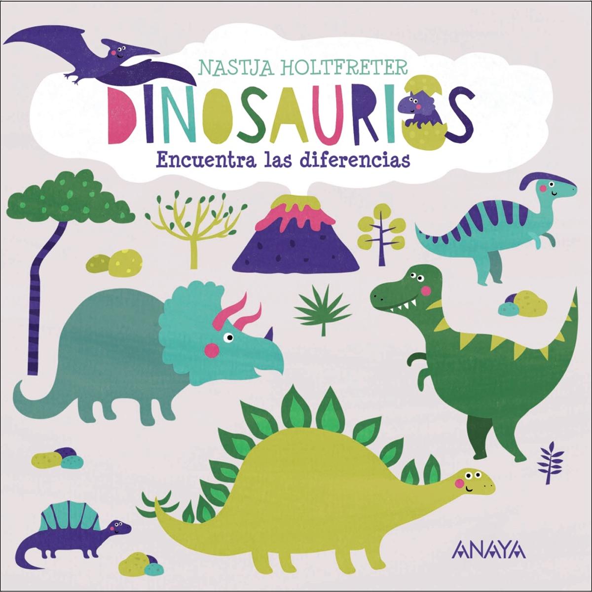 Imagem 0 de Dinosaurios: Encuentra las diferencias (Capa dura)