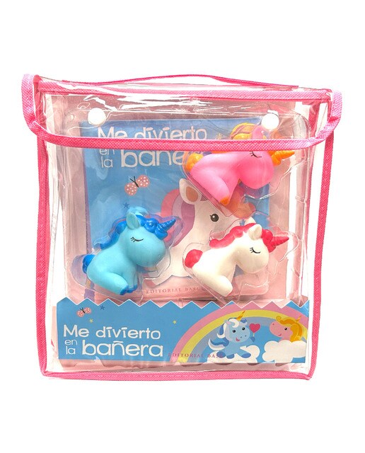 Me divierto en la bañera. Unicornios 1