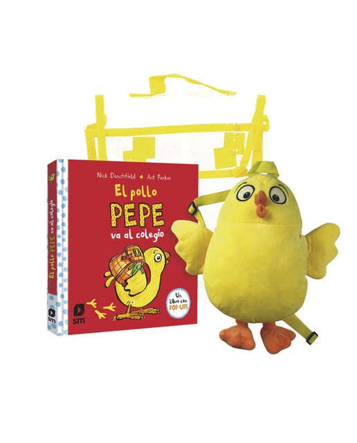 Pack de El pollo Pepe va al colegio (Capa dura) 1
