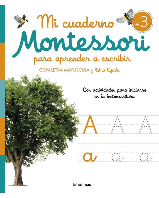 Mi cuaderno Montessori para aprender a escribir (Capa mole) 1