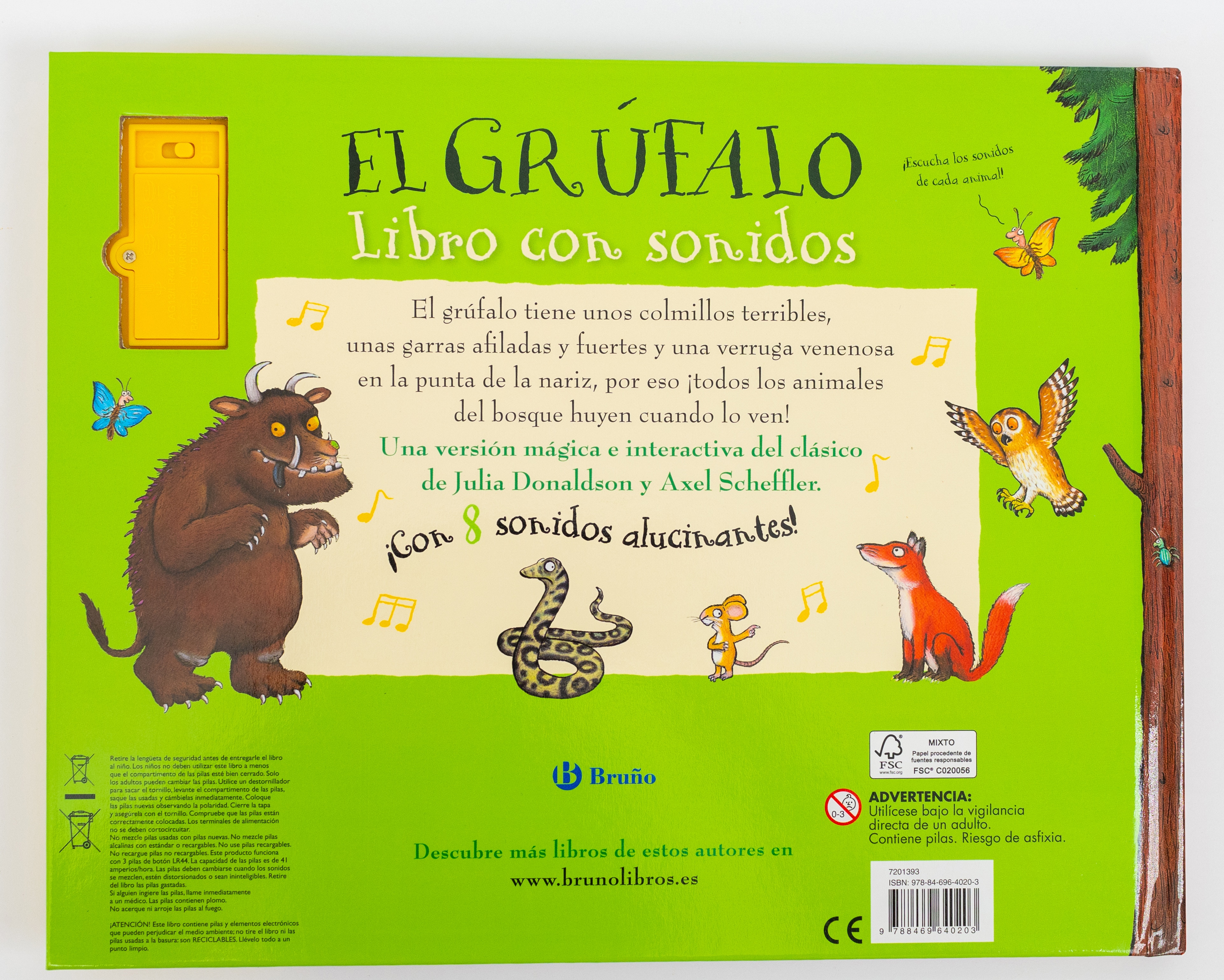 El grúfalo. Libro con sonidos (Capa dura) 2