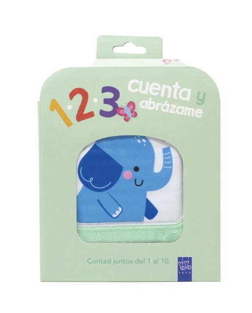 Cuenta y abrázame. Elefante 1