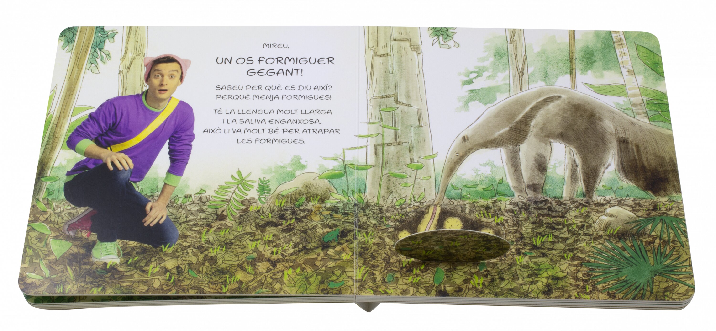 Titó. Excursió a la selva: Llibre de cartró amb solapes (Capa dura) 3