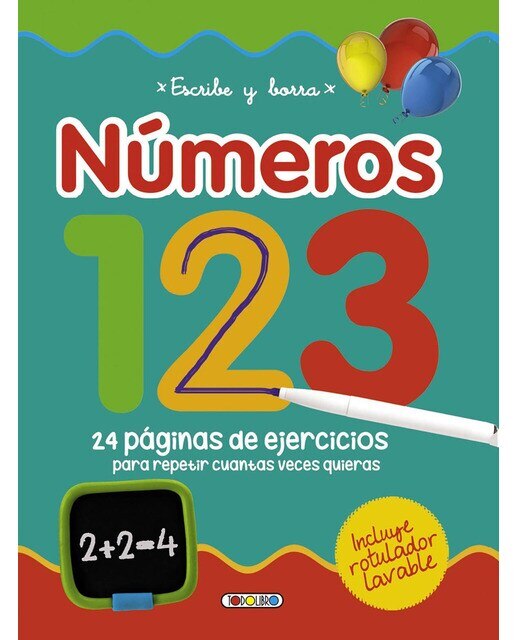 Escribe y borra números 123 (Capa mole) 1