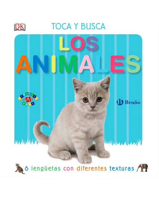 Toca y busca. Los animales(Tapa dura) 1
