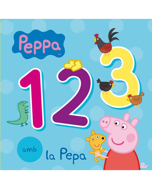 Peppa Pig. Llibre de cartró - 123 amb la Pepa 1