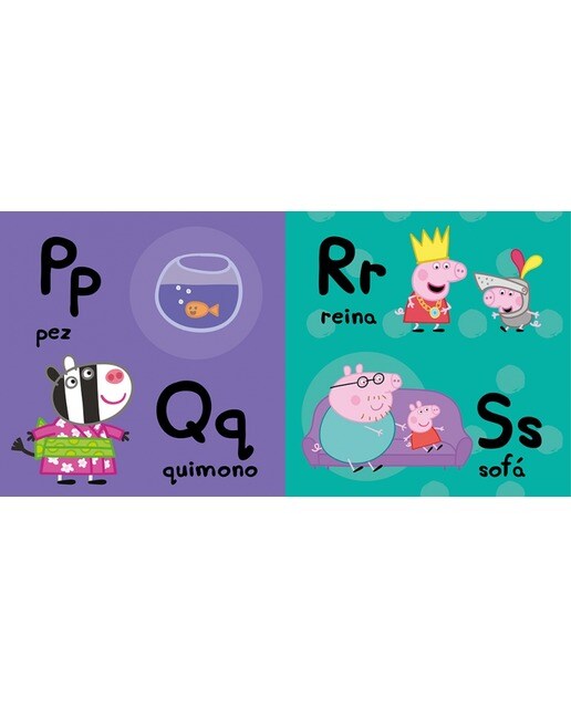 Peppa Pig. Libro de cartón - ABC con Peppa 2